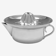 Britannia Standard Silver Lemon Strainer - hallmarked in 1984 London - Elizabeth II