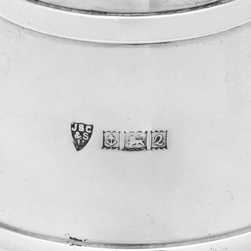 Sterling Silver Bell - J. B. Chatterley, hallmarked in 1965 Birmingham - Elizabeth II - Image 5