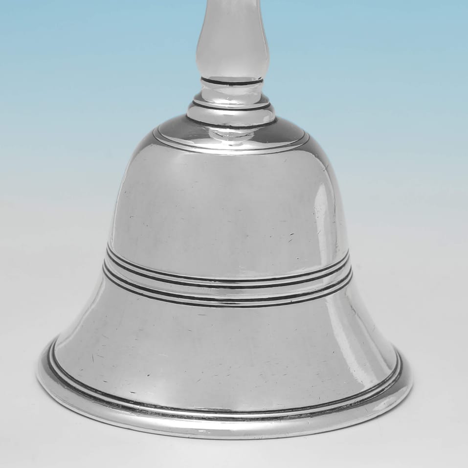 Antique Sterling Silver Bell - Peter & William Bateman, hallmarked in 1818 London - Regency - Image 3