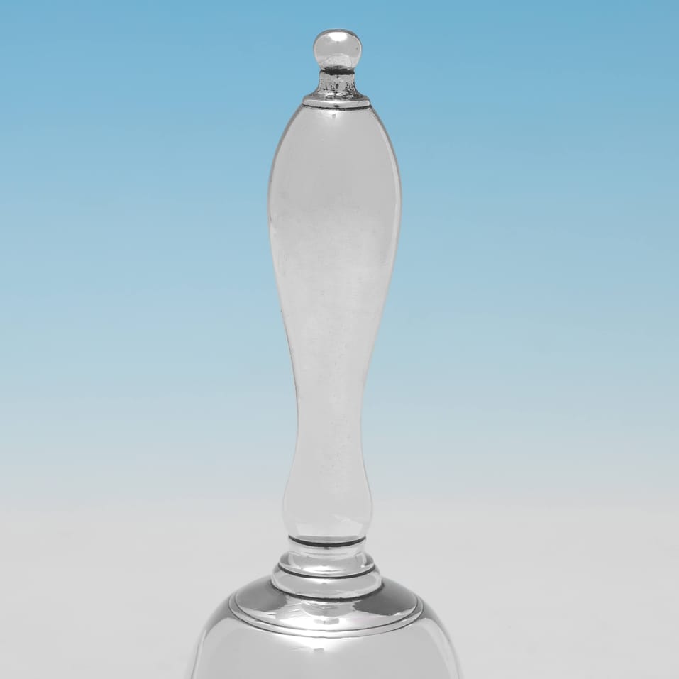 Antique Sterling Silver Bell - Peter & William Bateman, hallmarked in 1818 London - Regency - Image 4