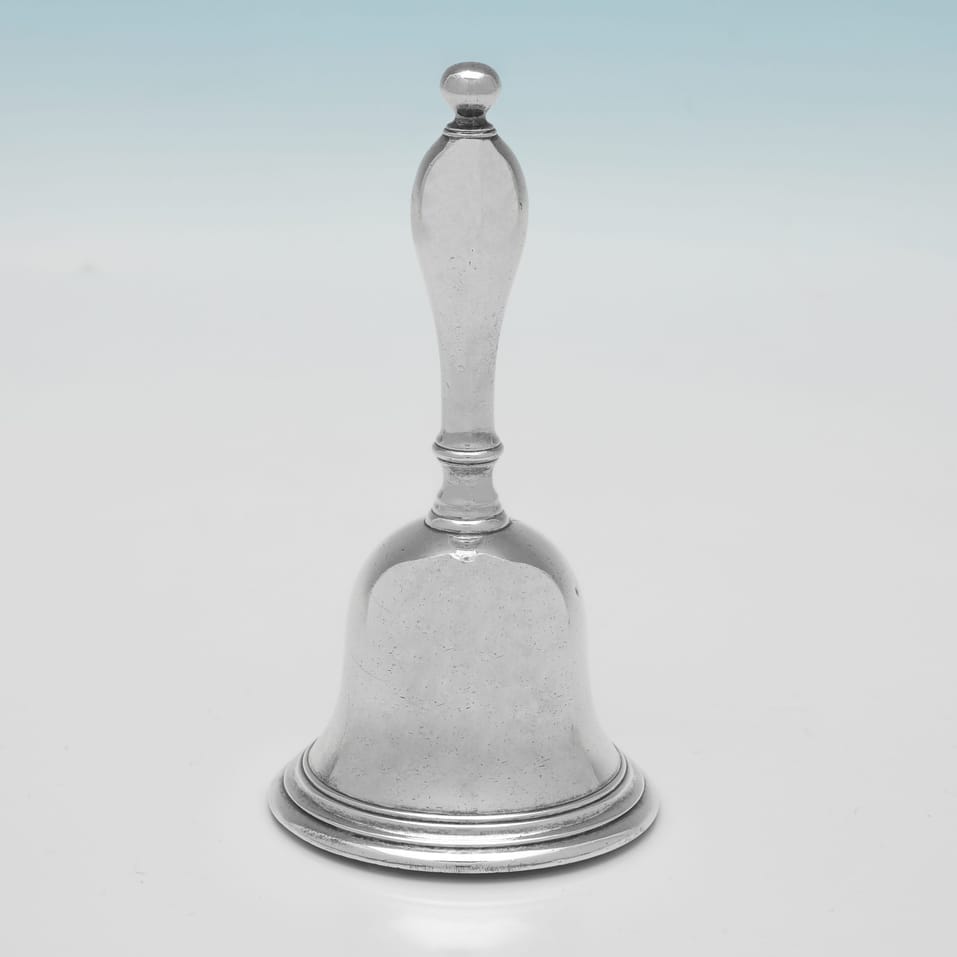 Antique Sterling Silver Bell - Phipps, Phipps & Robinson, hallmarked in 1813 London - Regency - Image 1