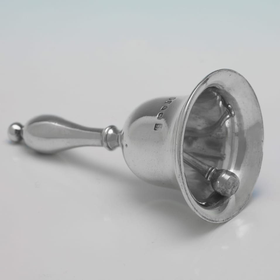 Antique Sterling Silver Bell - Phipps, Phipps & Robinson, hallmarked in 1813 London - Regency - Image 2