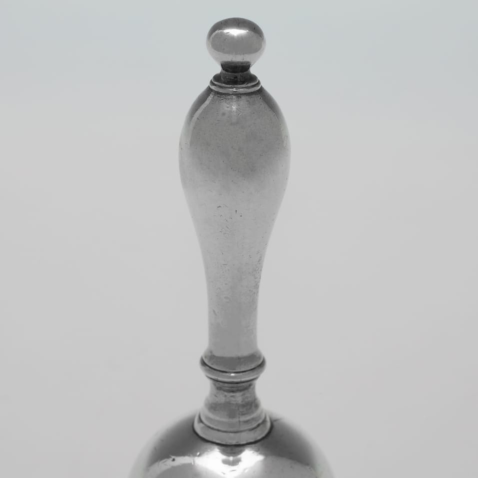 Antique Sterling Silver Bell - Phipps, Phipps & Robinson, hallmarked in 1813 London - Regency - Image 4