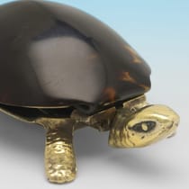 Antique Tortoiseshell Tortoise Bell - made circa 1910 - George V - Thumbnail 4