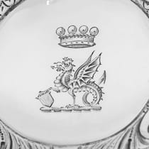 Antique Sterling Silver Bowl - Charles Stuart Harris, hallmarked in 1888 London - Victorian - Thumbnail 5