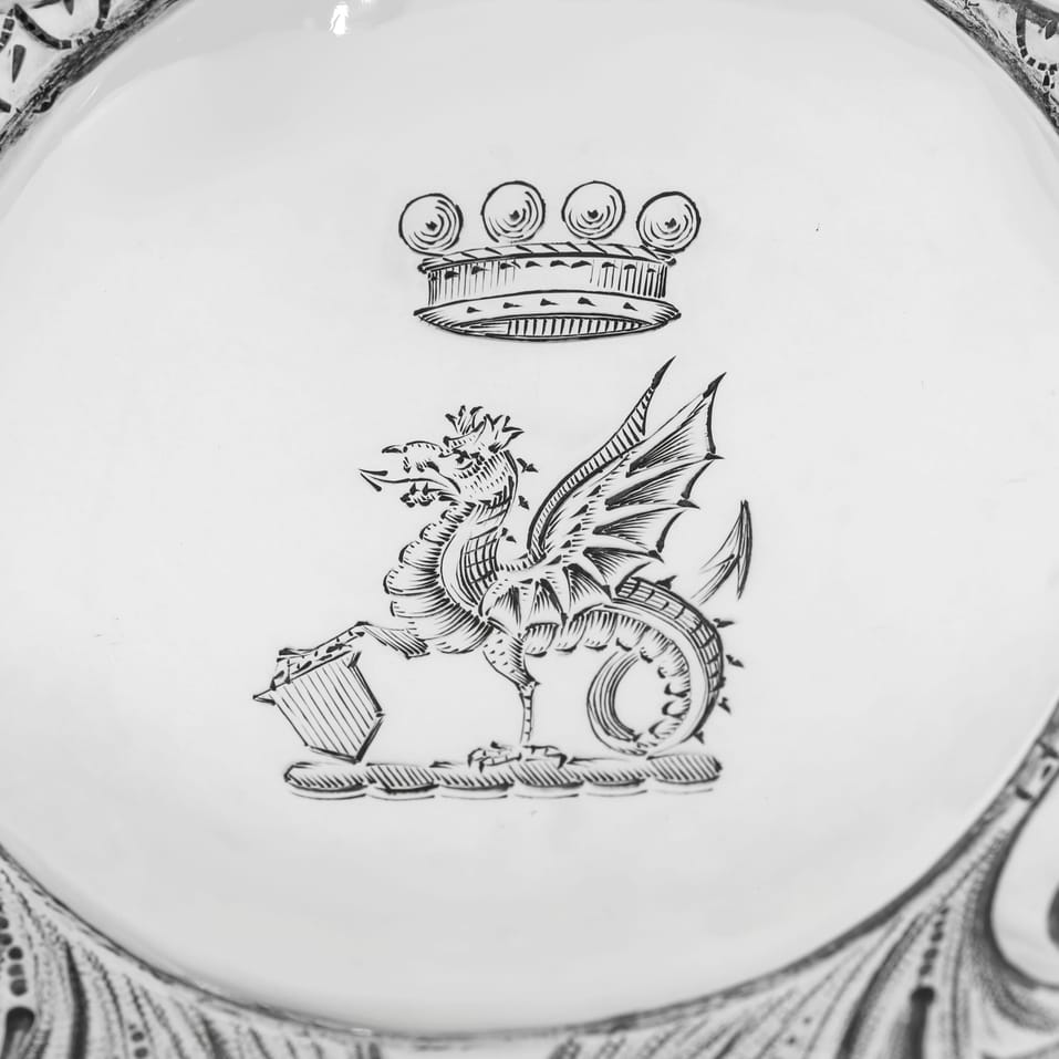 Antique Sterling Silver Bowl - Charles Stuart Harris, hallmarked in 1888 London - Victorian - Image 5