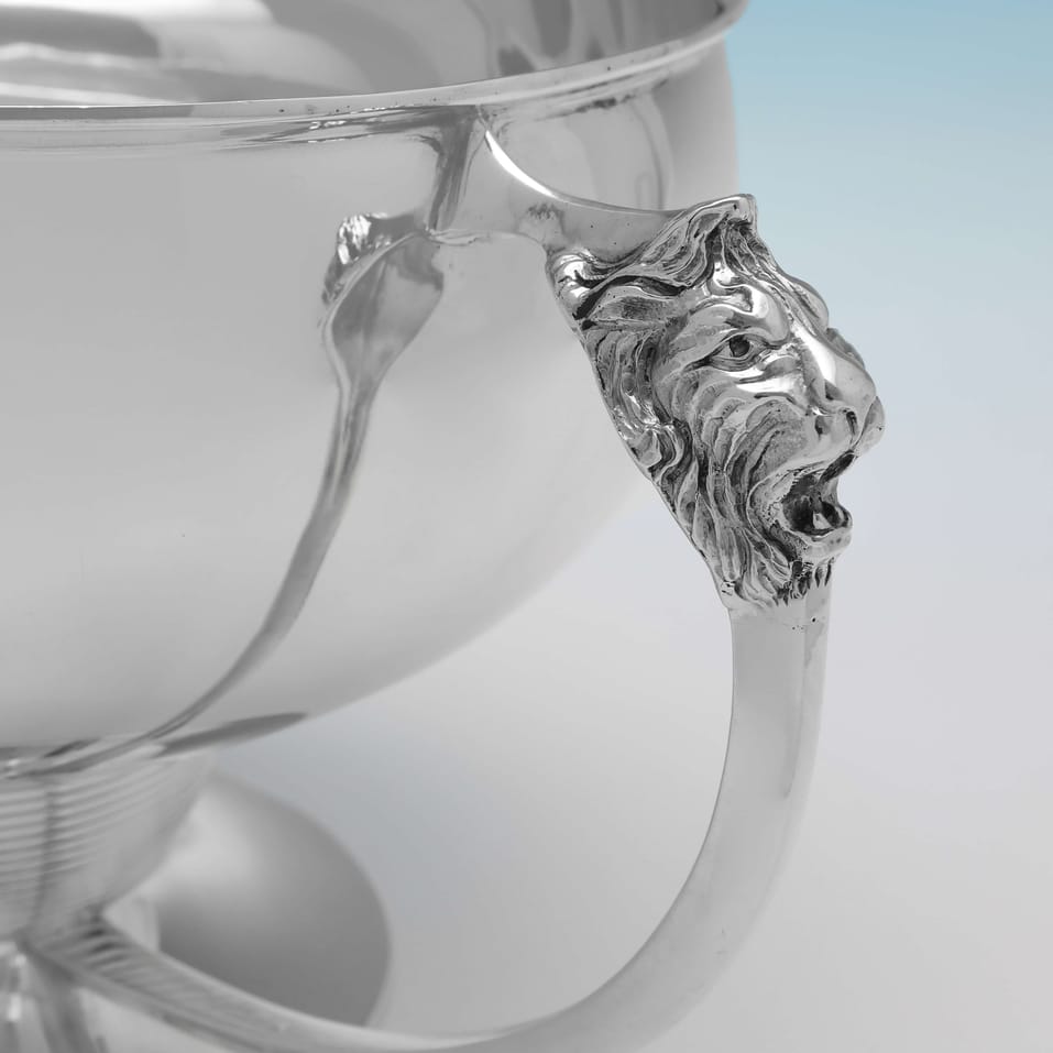 Sterling Silver Bowl - Joseph Cook & Son, hallmarked in 1938 Birmingham - George VI - Image 3