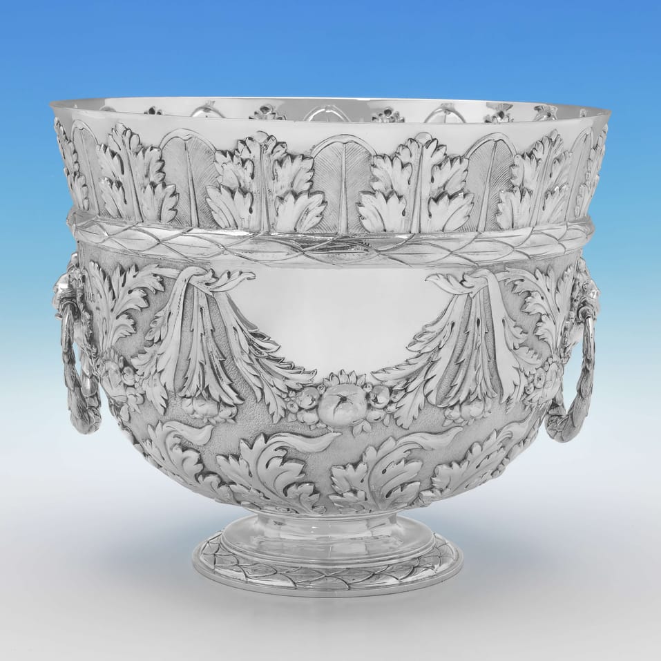 Antique Britannia Standard Silver Bowl - Joseph Heming, hallmarked in 1903 London - Edwardian - Image 1