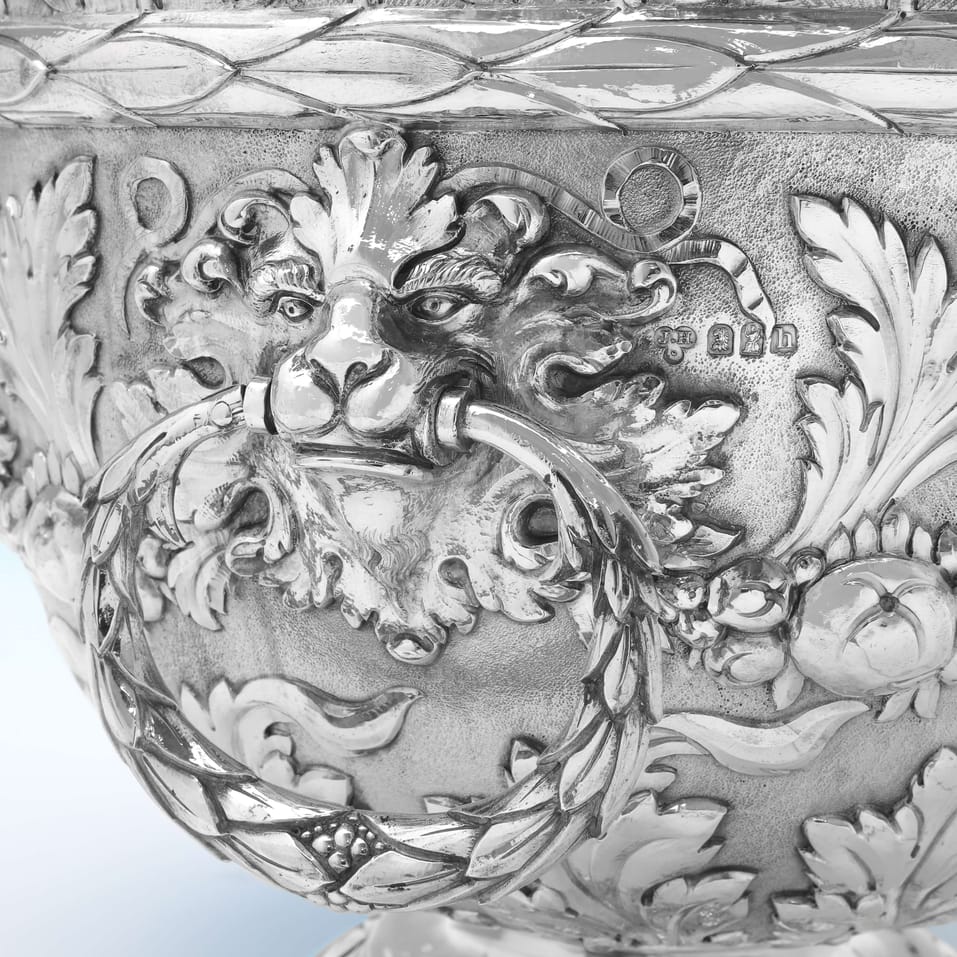 Antique Britannia Standard Silver Bowl - Joseph Heming, hallmarked in 1903 London - Edwardian - Image 3