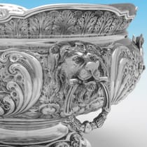 Antique Sterling Silver Armada Pattern Bowl - Elkington & Co., hallmarked in 1905 London - Edwardian - Thumbnail 4