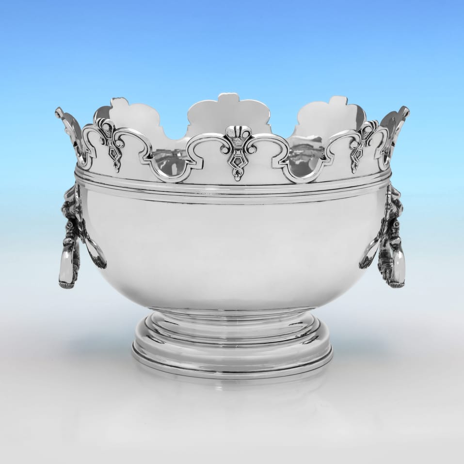 Antique Sterling Silver Bowl - Goldsmiths & Silversmiths Co., hallmarked in 1900 Sheffield - Victorian