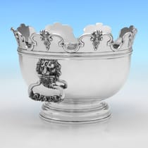 Antique Sterling Silver Bowl - Goldsmiths & Silversmiths Co., hallmarked in 1900 Sheffield - Victorian - Thumbnail 2