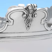 Antique Sterling Silver Bowl - Goldsmiths & Silversmiths Co., hallmarked in 1900 Sheffield - Victorian - Thumbnail 4