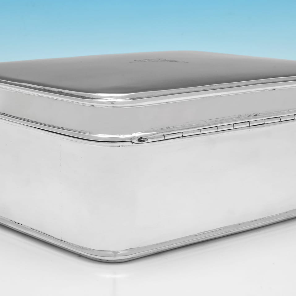 Antique Sterling Silver Box - Charles Reily & George Storer, hallmarked in 1831 London - William IV - Image 4