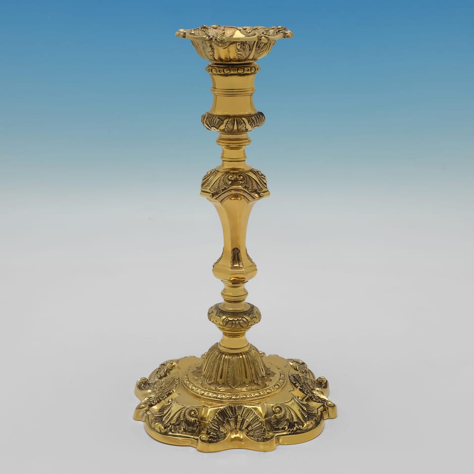 Sterling Silver Candelabra - Carrington & Co., hallmarked in 1965 London - Elizabeth II - Image 3