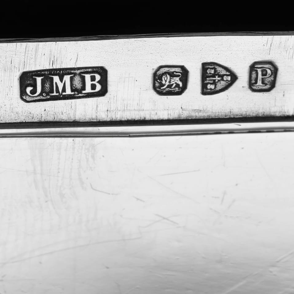 Antique Sterling Silver Card Case - John Millward Banks, hallmarked in 1898 Chester - Victorian - Image 5