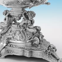 Antique Sterling Silver Centrepiece Suite - Elkington & Co., hallmarked in 1890 Birmingham - Victorian - Thumbnail 10