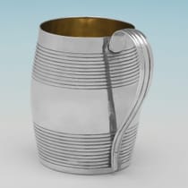 Antique Sterling Silver Christening Mug - George Smith III, hallmarked in 1796 London - George III - Thumbnail 2