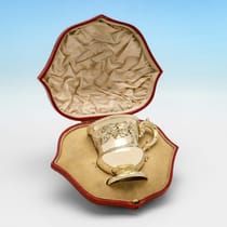 Antique Sterling Silver Christening Mug - Barnard Brothers, hallmarked in 1831 London - William IV - Thumbnail 1