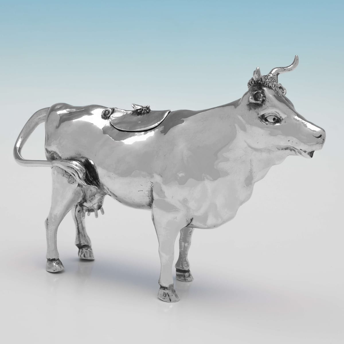 Cow Creamers in Antique Sterling Silver. I Franks presents our ...