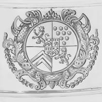 Antique Britannia Standard Silver Cup & Cover - Lewis Mettayer, hallmarked in 1716 London - George I - Thumbnail 5