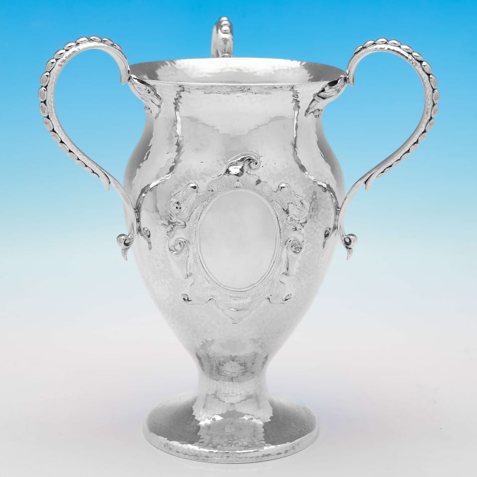 Antique Sterling Silver Cup - Holland, Aldwinckle & Slater, hallmarked in 1910 London - George V - Image 1