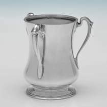 Sterling Silver Pair of Cups - Ollivant & Botsford, hallmarked in 1937 Birmingham - George VI - Thumbnail 2