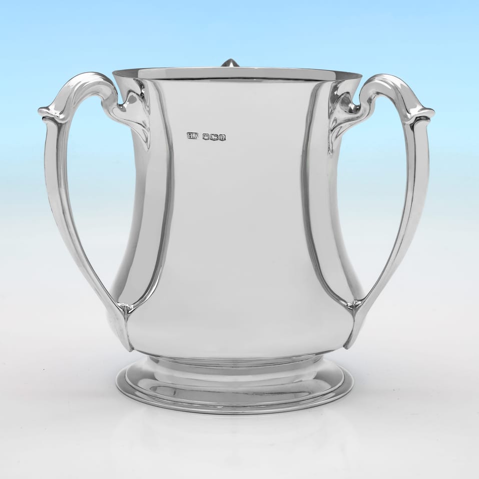 Sterling Silver Loving Cup - Henry Atkin, hallmarked in 1925 Sheffield - George V