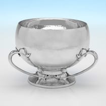 Antique Sterling Silver Cup - Wakely & Wheeler, hallmarked in 1904 London - Edwardian - Thumbnail 1