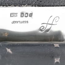 Sterling Silver Dirk & By-Knife & Fork Set - Highland Line, hallmarked in 1978 Edinburgh - Elizabeth II - Thumbnail 9