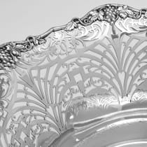 Sterling Silver Dish - Mappin & Webb, hallmarked in 1942 Sheffield - George VI - Thumbnail 3