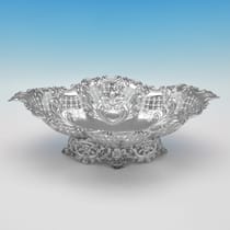 Antique Sterling Silver Suite of Dishes - James Dixon & Sons, hallmarked in 1896 Sheffield - Victorian - Thumbnail 2