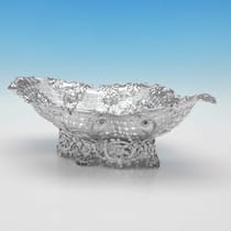 Antique Sterling Silver Suite of Dishes - James Dixon & Sons, hallmarked in 1896 Sheffield - Victorian - Thumbnail 3