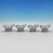 Antique Sterling Silver Suite of Dishes - James Dixon & Sons, hallmarked in 1896 Sheffield - Victorian - Thumbnail 6