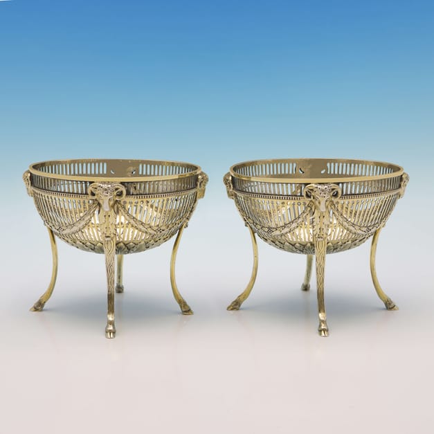 Dishes in Antique Sterling Silver. I Franks presents our collection of ...