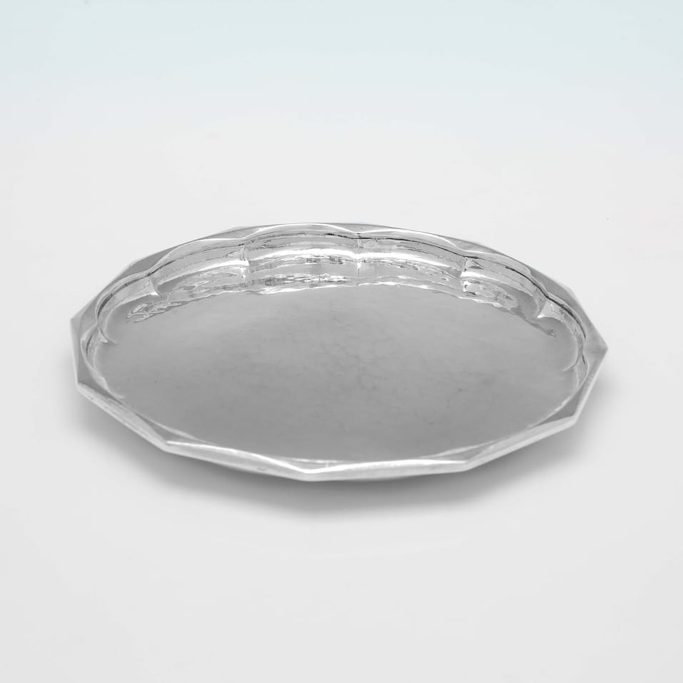 Sterling Silver Dish - Omar Ramsden, hallmarked in 1934 London - George V - Image 3