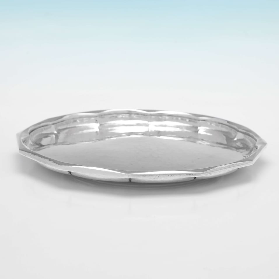 Sterling Silver Dish - Omar Ramsden, hallmarked in 1934 London - George V - Image 4