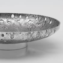 Sterling Silver Dish - S. J. Rose, hallmarked in 1970 London - Elizabeth II - Thumbnail 3