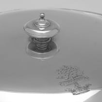 Antique Sterling Silver Entree Dish - John Wakelin & William Taylor, hallmarked in 1779 London - George III - Thumbnail 4