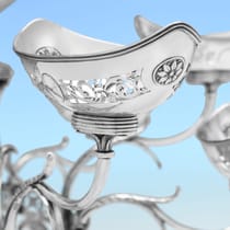 Antique Sterling Silver Epergne - Thomas Pitts, hallmarked in 1790 London - George III - Thumbnail 5