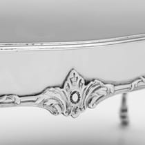 Antique Sterling Silver Jewellery Box - William Comyns, hallmarked in 1902 London - Edwardian - Thumbnail 4