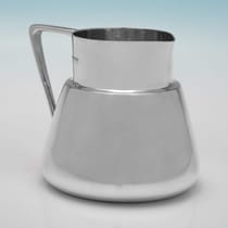 Antique Sterling Silver Milk Jug - Barnard Brothers, hallmarked in 1907 London - Edwardian - Thumbnail 2