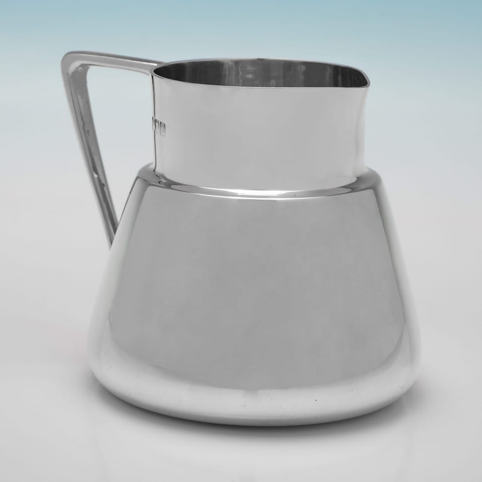 Antique Sterling Silver Milk Jug - Barnard Brothers, hallmarked in 1907 London - Edwardian - Image 2