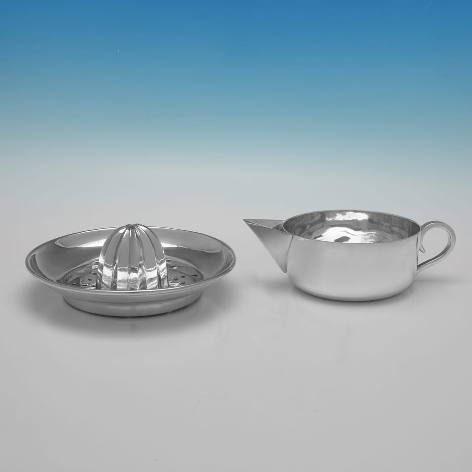 Britannia Standard Silver Lemon Strainer - hallmarked in 1984 London - Elizabeth II - Image 3