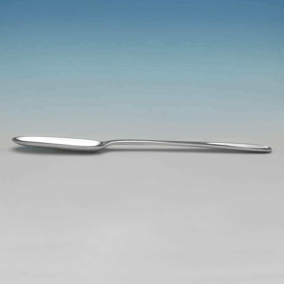 Antique Sterling Silver Marrow Scoop - Stephen Adams I, hallmarked in 1775 London - George III - Image 2