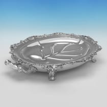 Antique Old Sheffield Plate Meat Dish & Cover - Roberts, Smith & Co., made circa 1830 - William IV - Thumbnail 3