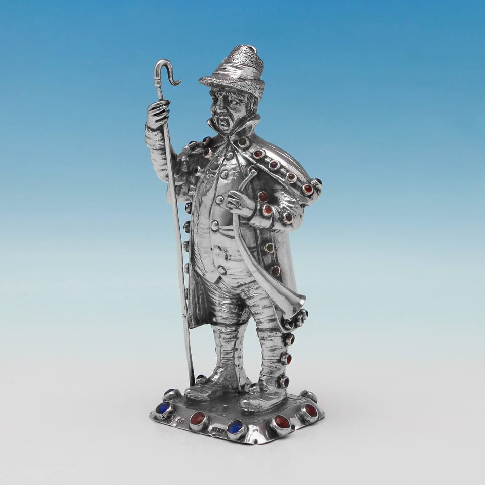 Antique Sterling Silver Model - Edwin Thompson Bryant, hallmarked in 1902 London - Edwardian - Image 3