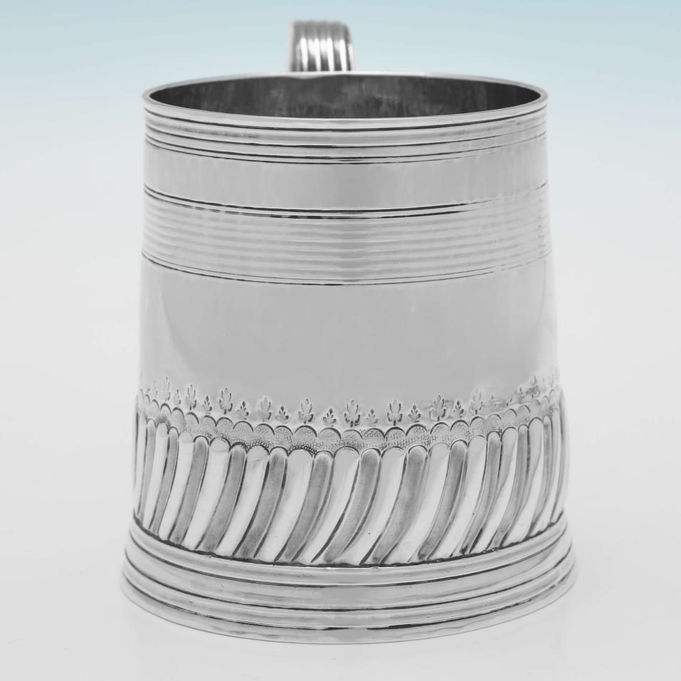 Antique Britannia Standard Silver Mug - John Porter, hallmarked in 1699 London - William III - Image 3