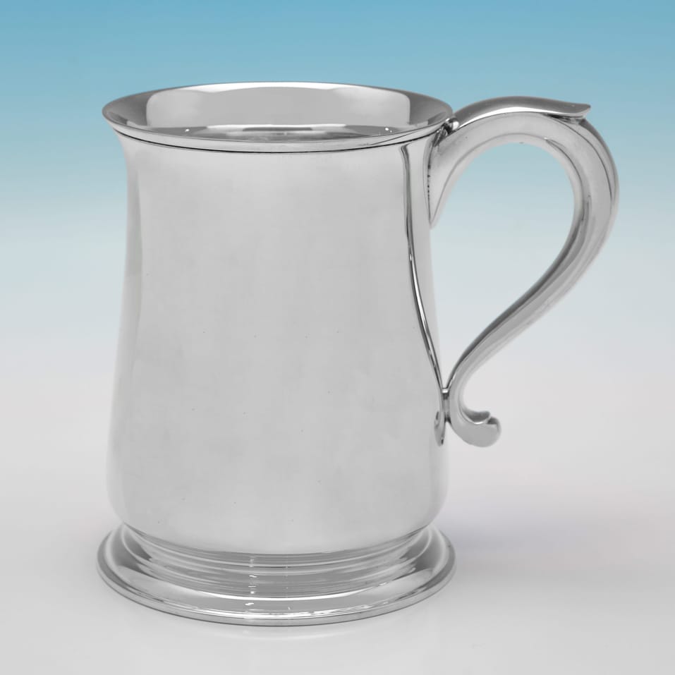 Sterling Silver Mug - Goldsmiths & Silversmiths Co., hallmarked in 1931 London - George V