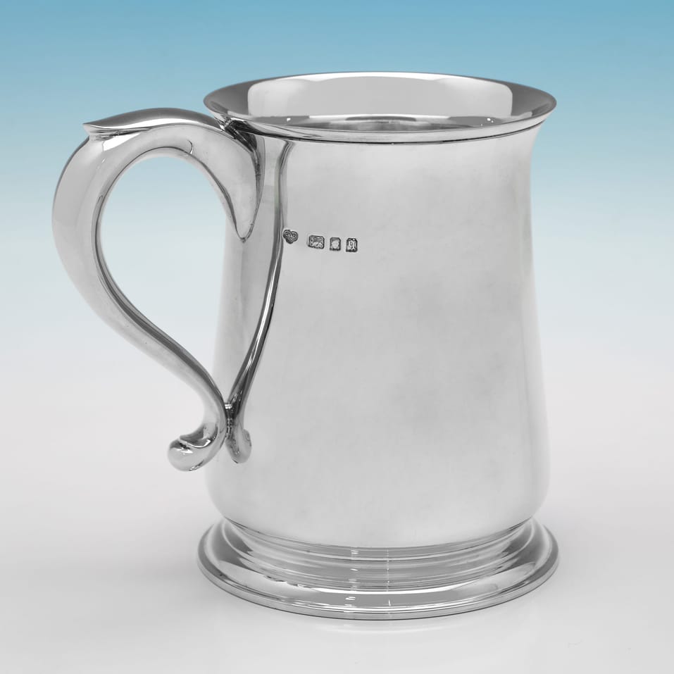 Sterling Silver Mug - Goldsmiths & Silversmiths Co., hallmarked in 1931 London - George V - Image 3